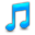 Music Blue icon